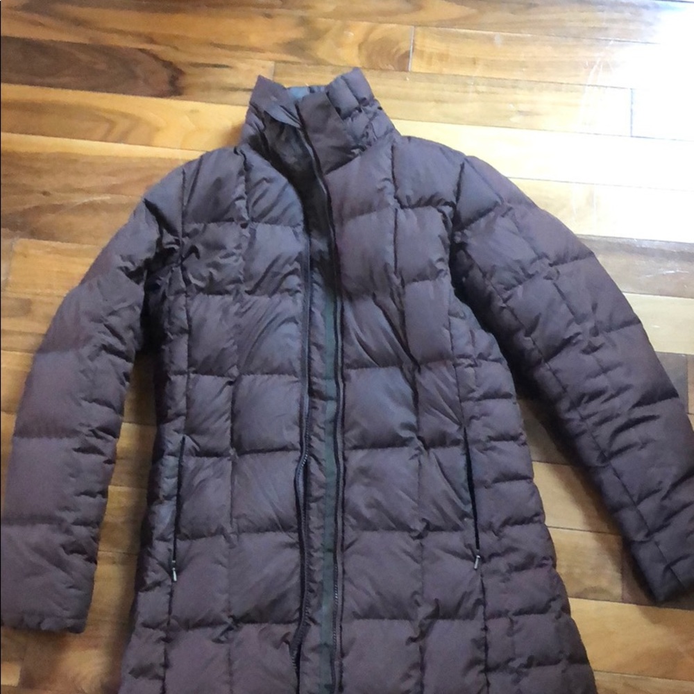 Patagonia long down coat